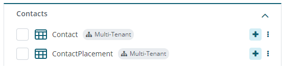 Multi Tenant Entities are exposed in Hubway service